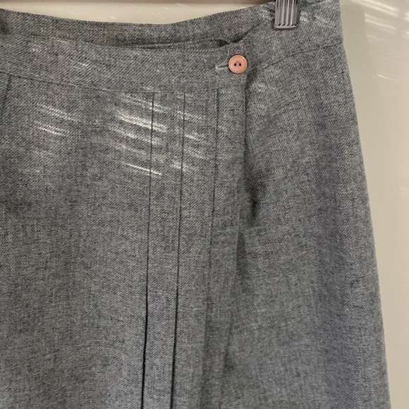 Lined wool A line skirt - Picture 2 of 6